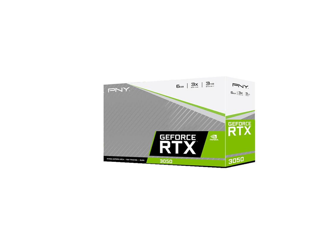 PNY GeForce RTX™ 3050 6GB Verto Dual Fan in Qatar PNY GeForce RTX™ 3050 6GB Verto Dual Fan in Qatar
